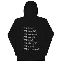 Load image into Gallery viewer, I AM Unisex Hoodie