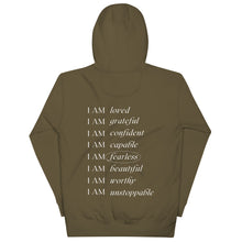 Load image into Gallery viewer, I AM Unisex Hoodie